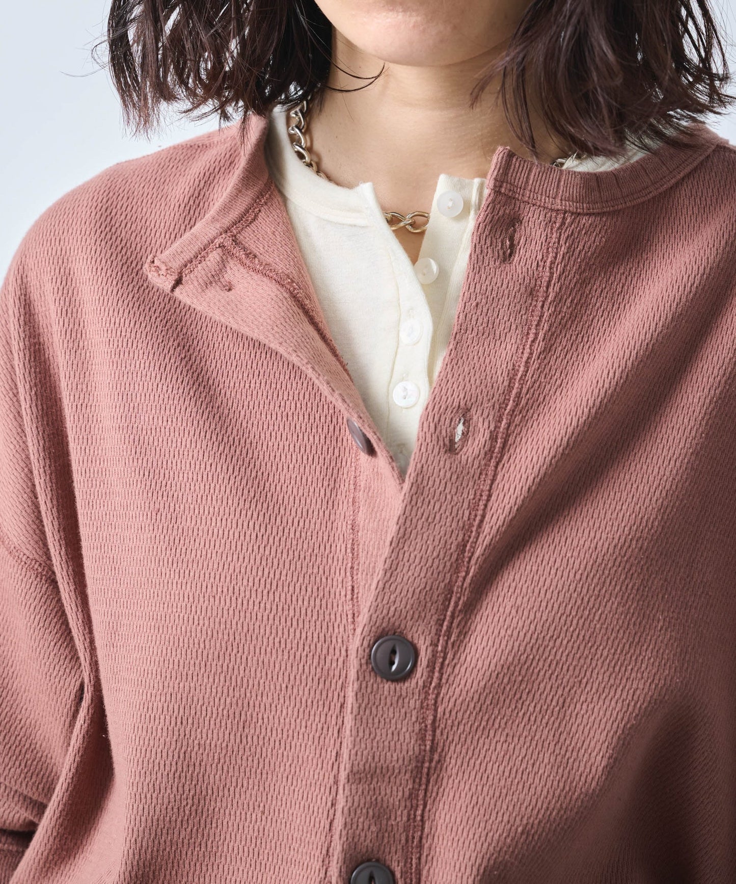 HONEYCOMB CARDIGAN / MIL25FCS3472