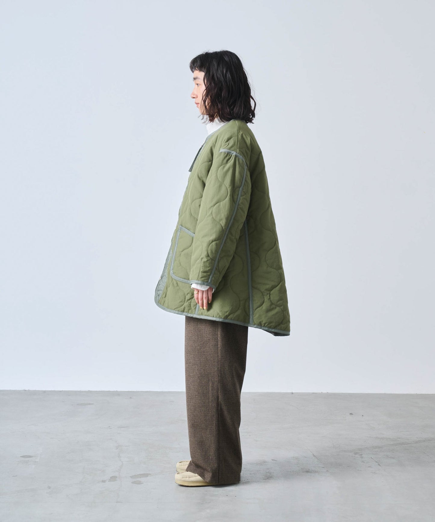 MIL QUILT ZIP UP JACKET/ MIL25FJK3229