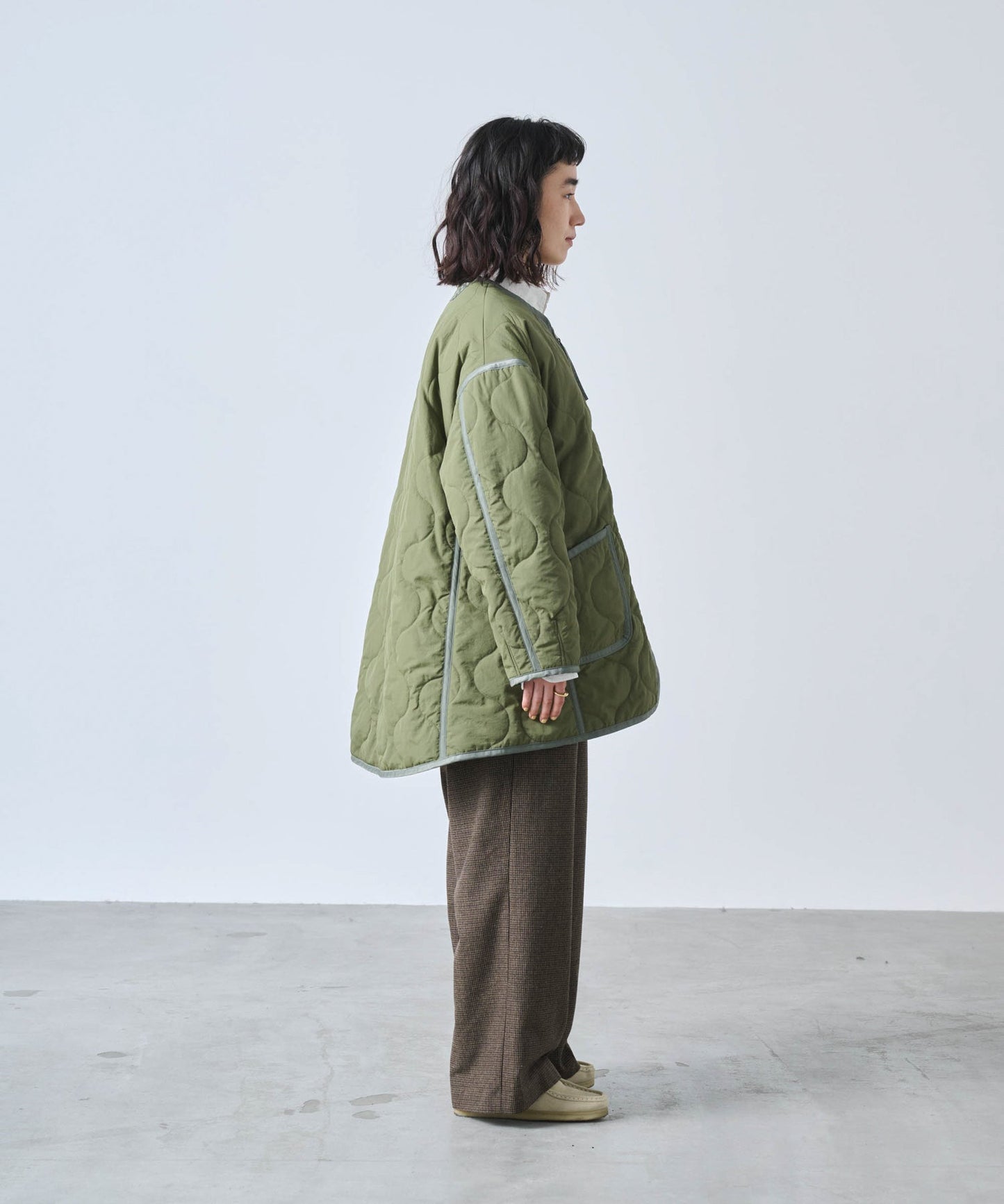 MIL QUILT ZIP UP JACKET/ MIL25FJK3229