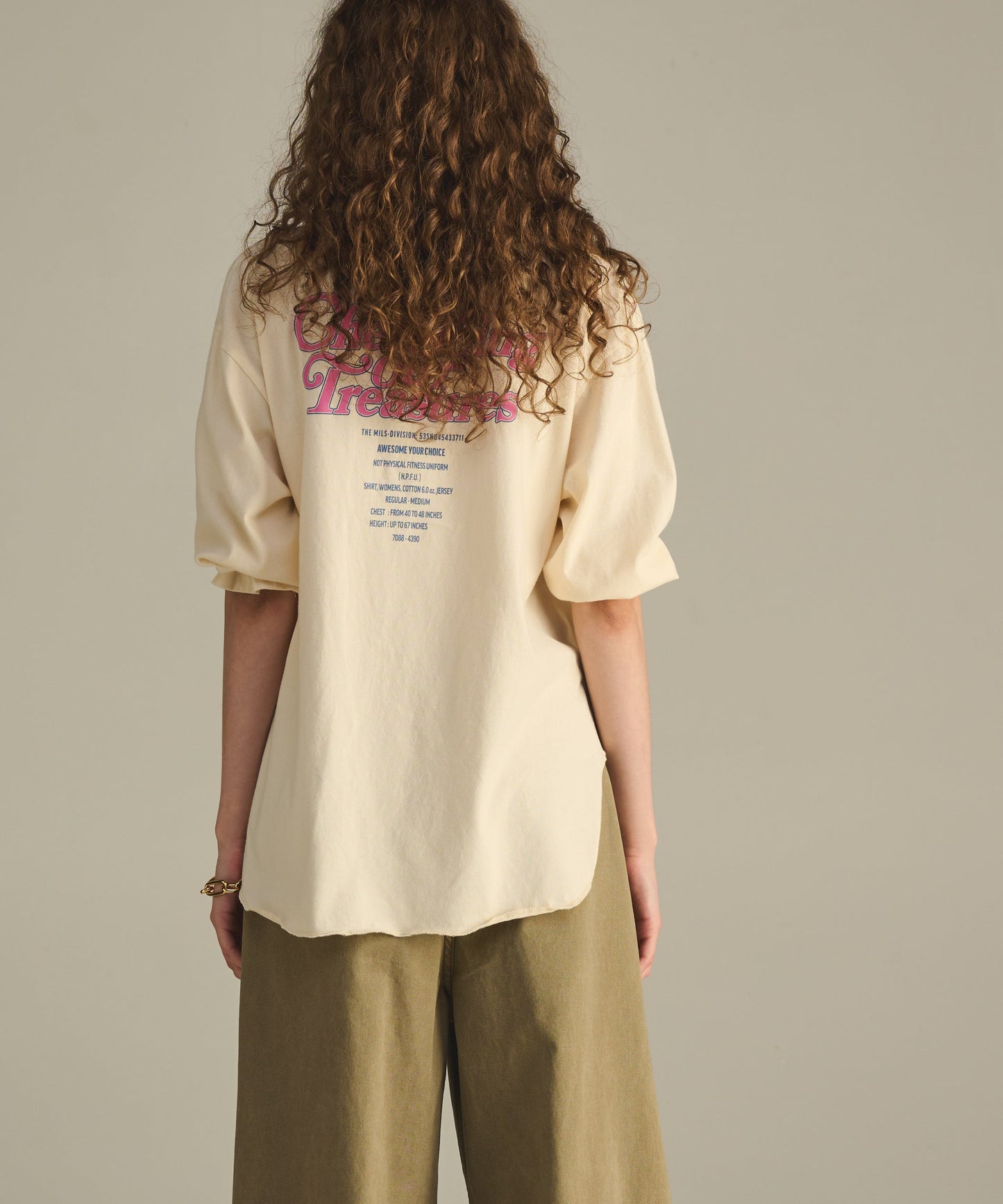 7分袖TEE "C.O.T" / MIL25HCS3437