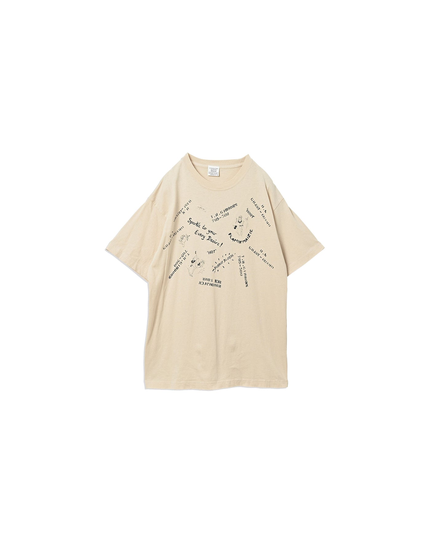 7分袖TEE "C.O.T" / MIL25HCS3437