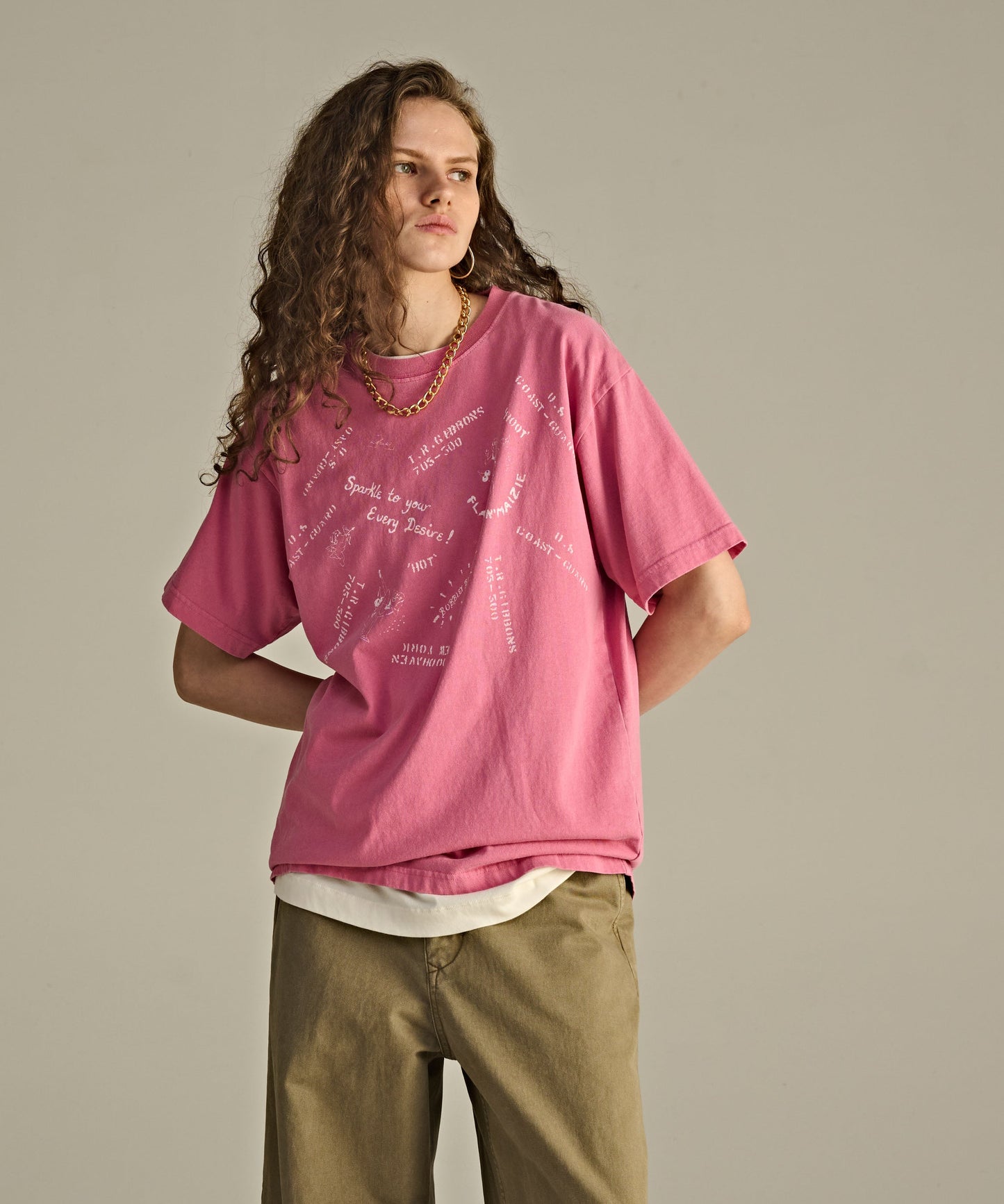 ピグメントTEE"STENCIL" / MIL25HCS3438