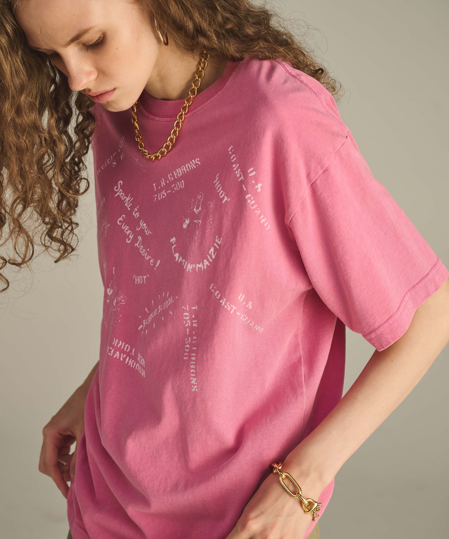 ピグメントTEE"STENCIL" / MIL25HCS3438