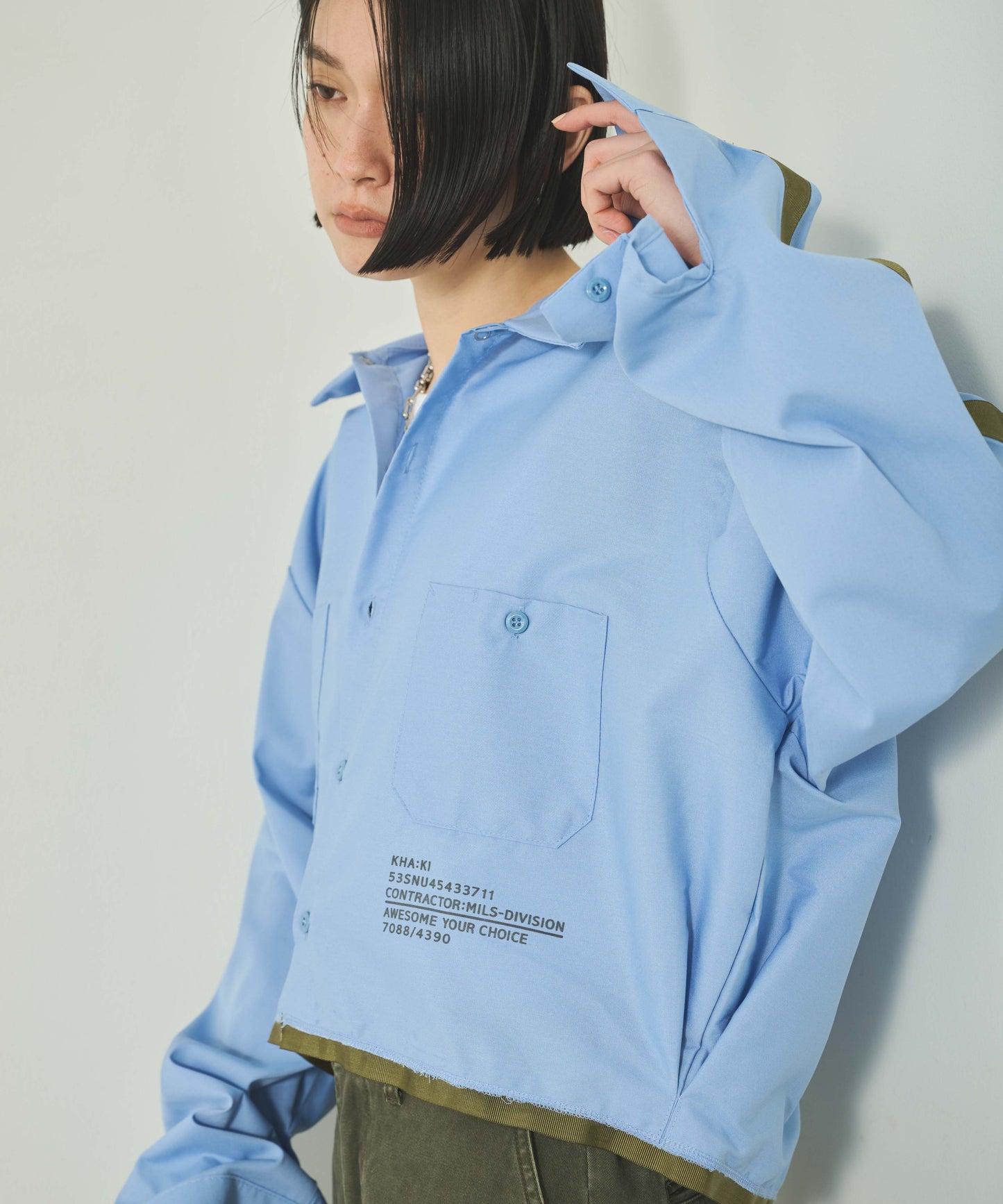リメイクワークシャツ / MIL25SBL3148