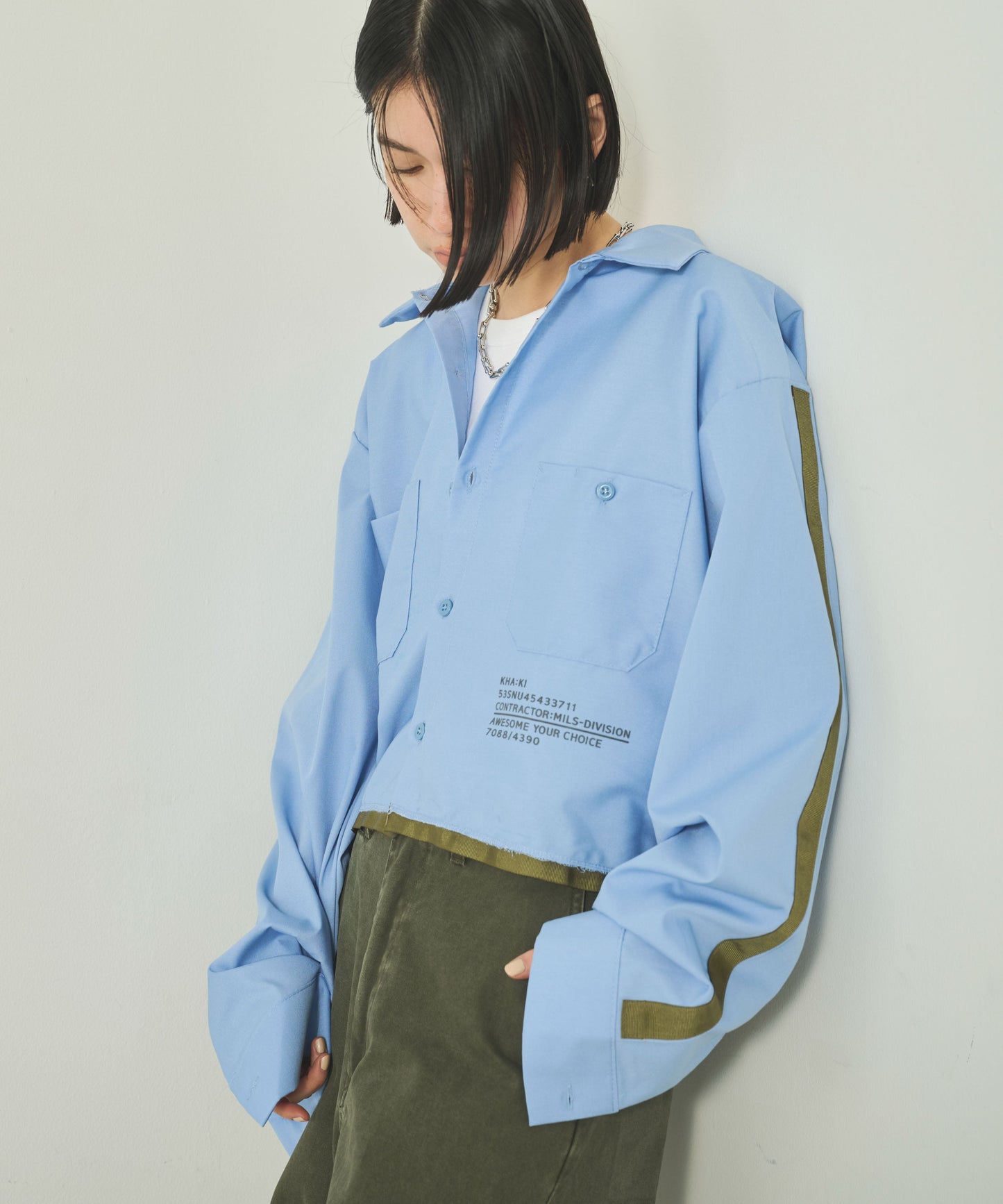リメイクワークシャツ / MIL25SBL3148