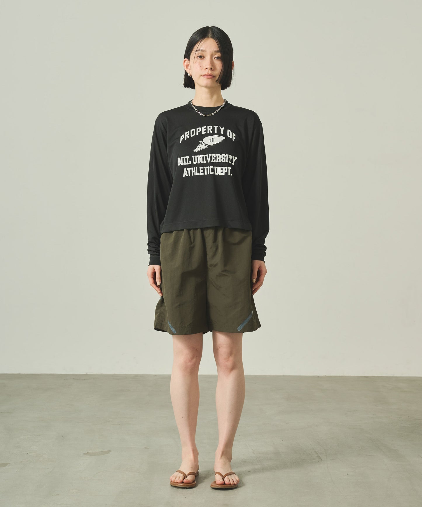 Q.DロングスリーブTシャツ / MIL25SCS3447
