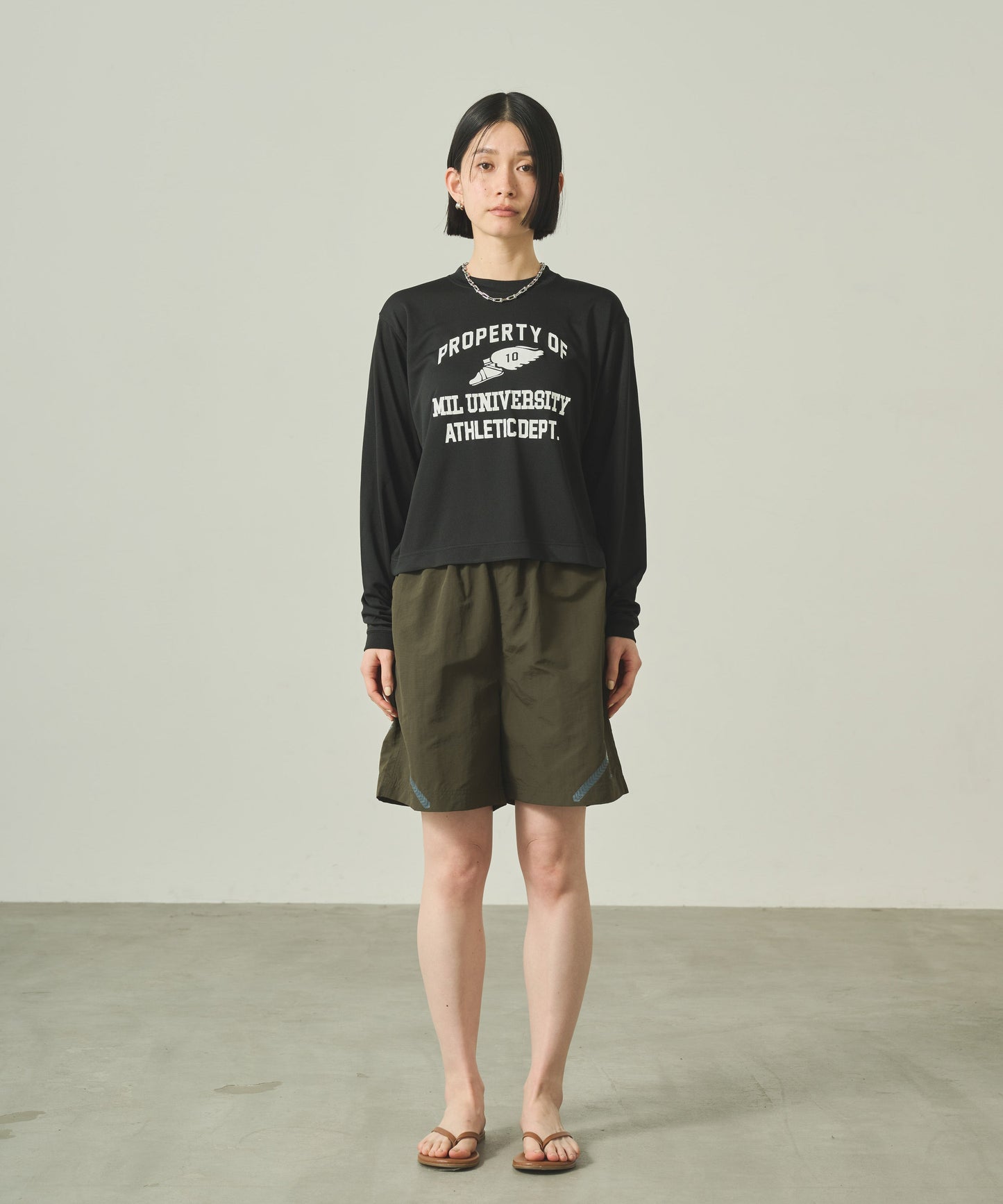 Q.DロングスリーブTシャツ / MIL25SCS3447