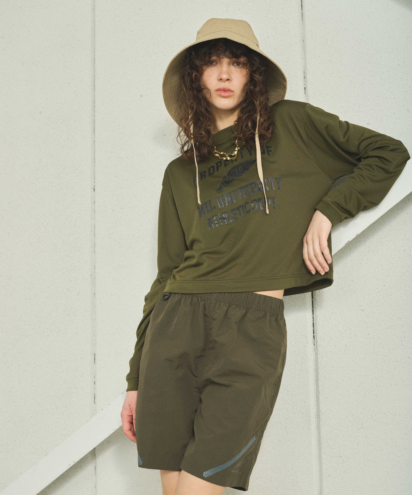 Q.DロングスリーブTシャツ / MIL25SCS3447