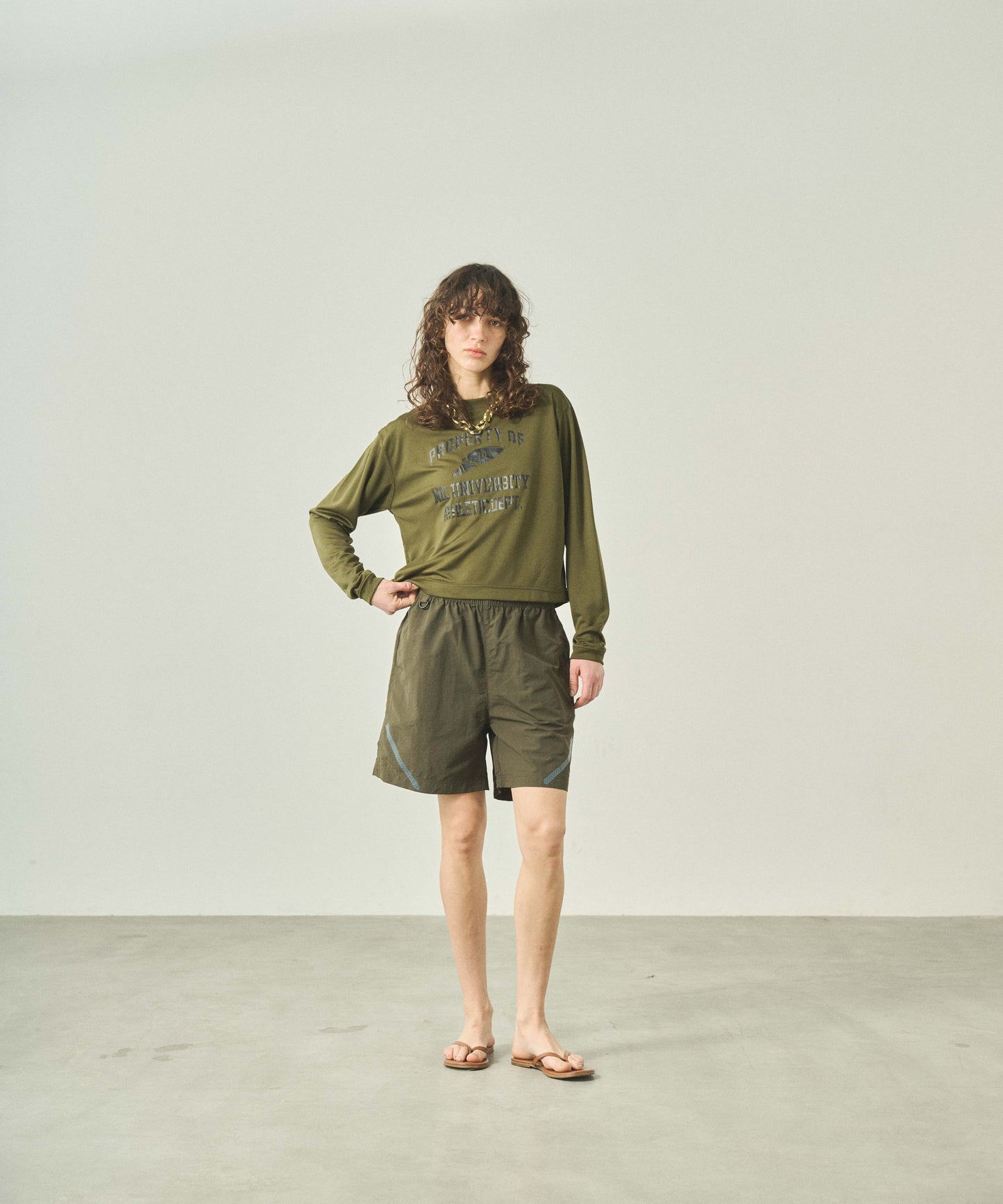 Q.DロングスリーブTシャツ / MIL25SCS3447