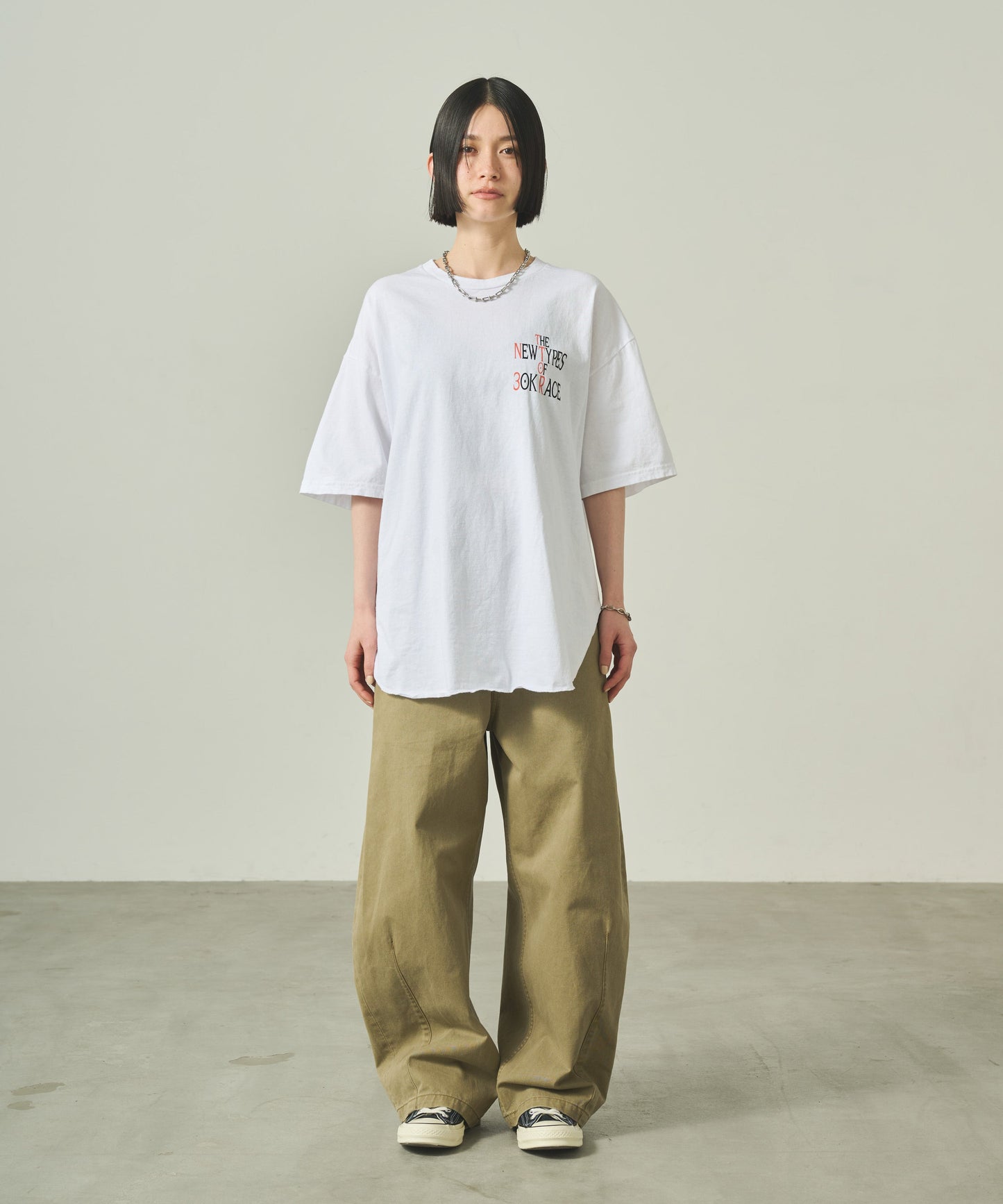 ヘムラウンドTEE-30Kレース- / MIL25SCS3452