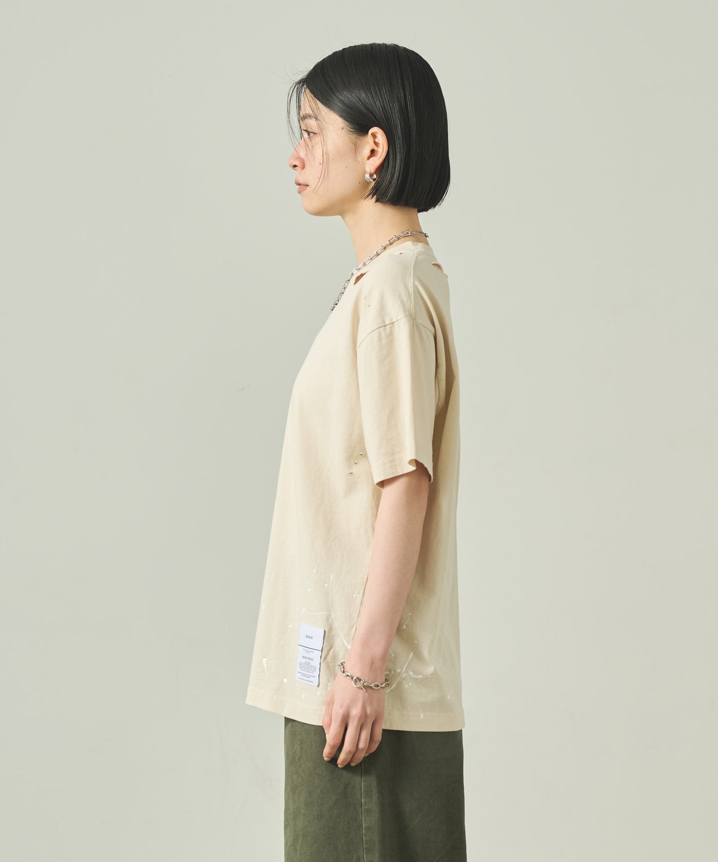 ダメージアンドペイントTEE / MIL25SCS3456
