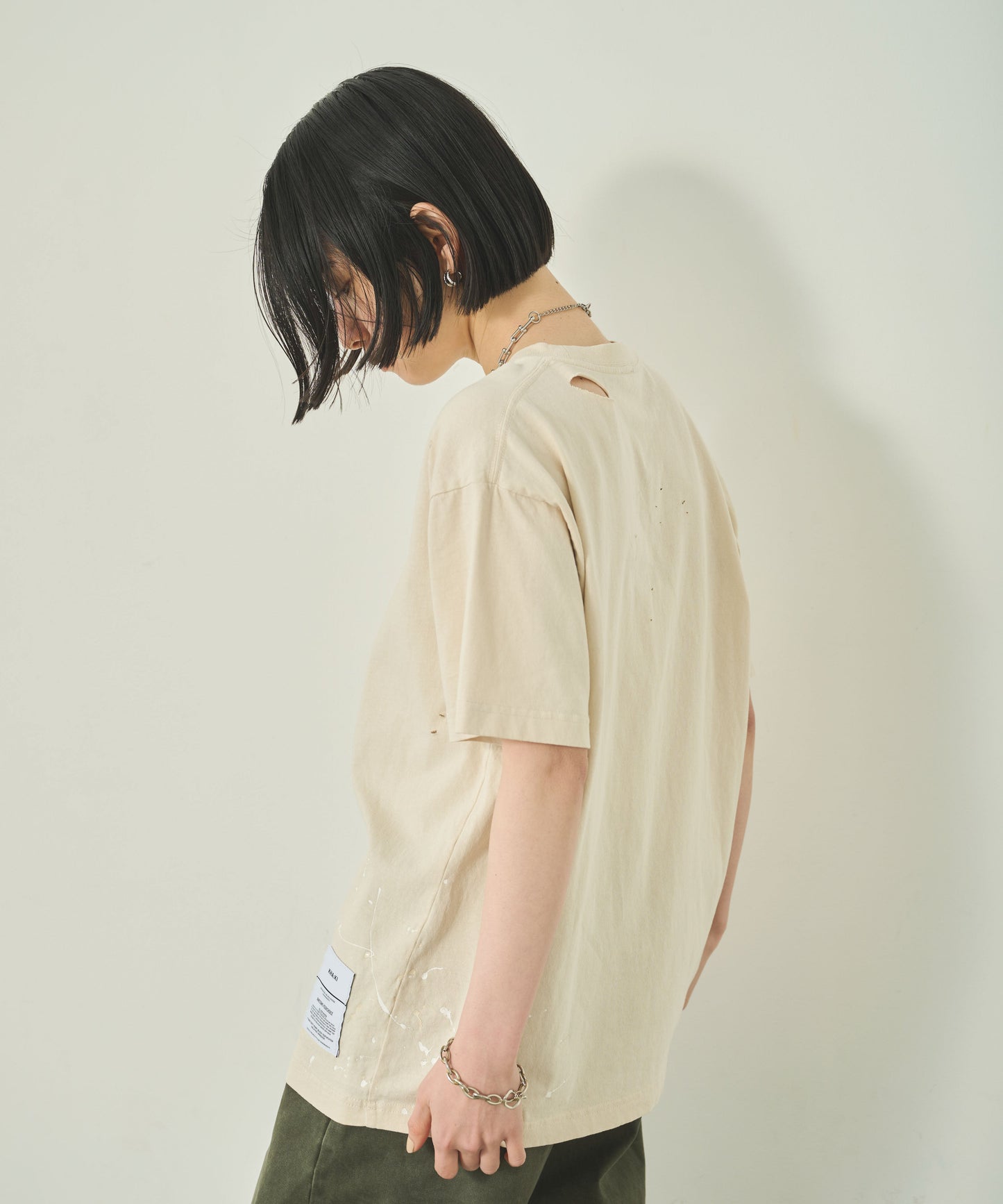 ダメージアンドペイントTEE / MIL25SCS3456