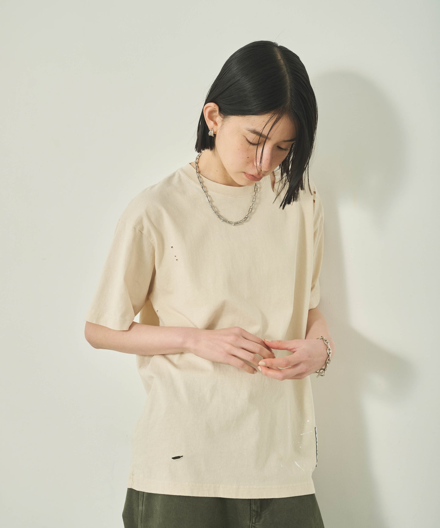 ダメージアンドペイントTEE / MIL25SCS3456