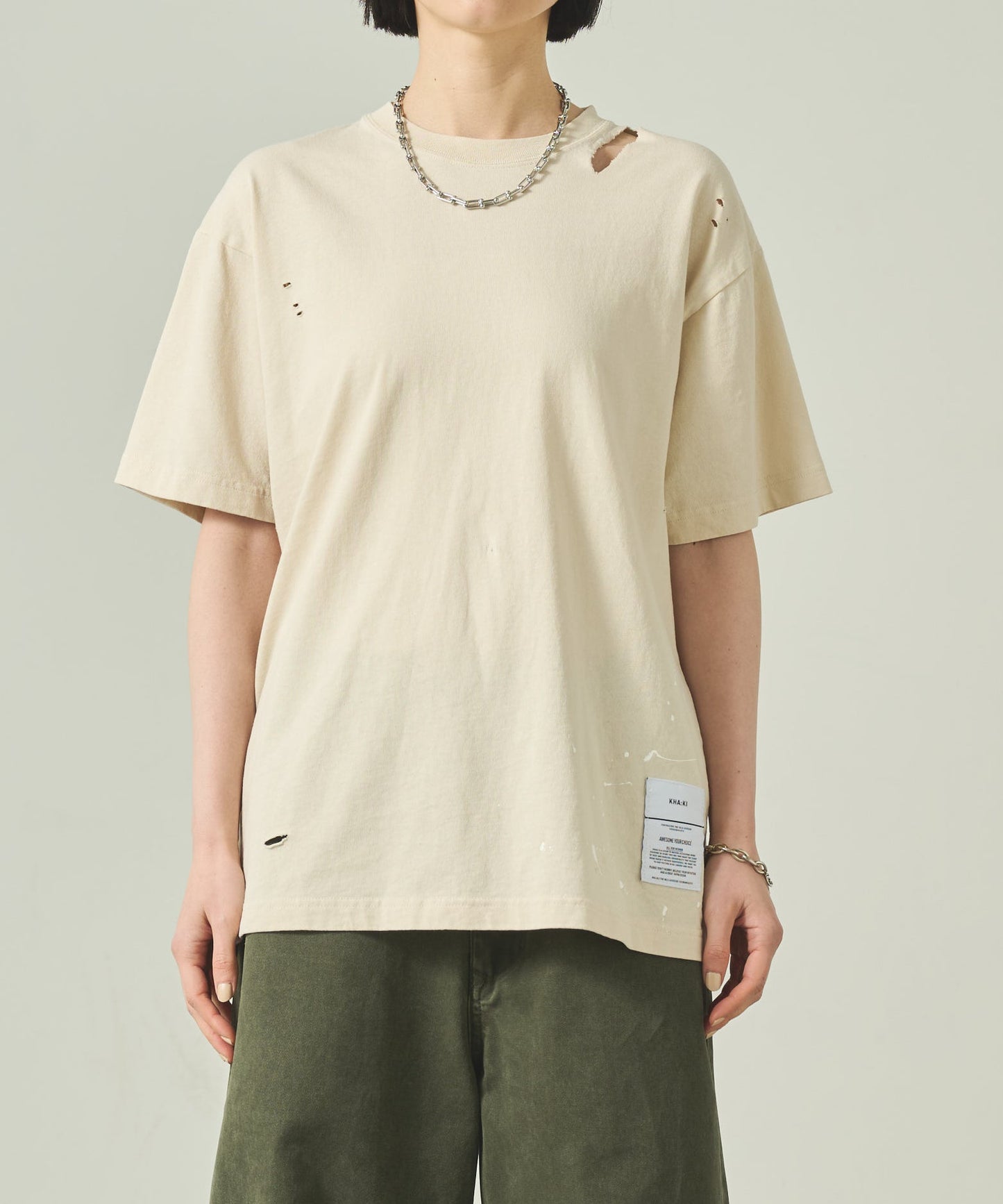 ダメージアンドペイントTEE / MIL25SCS3456