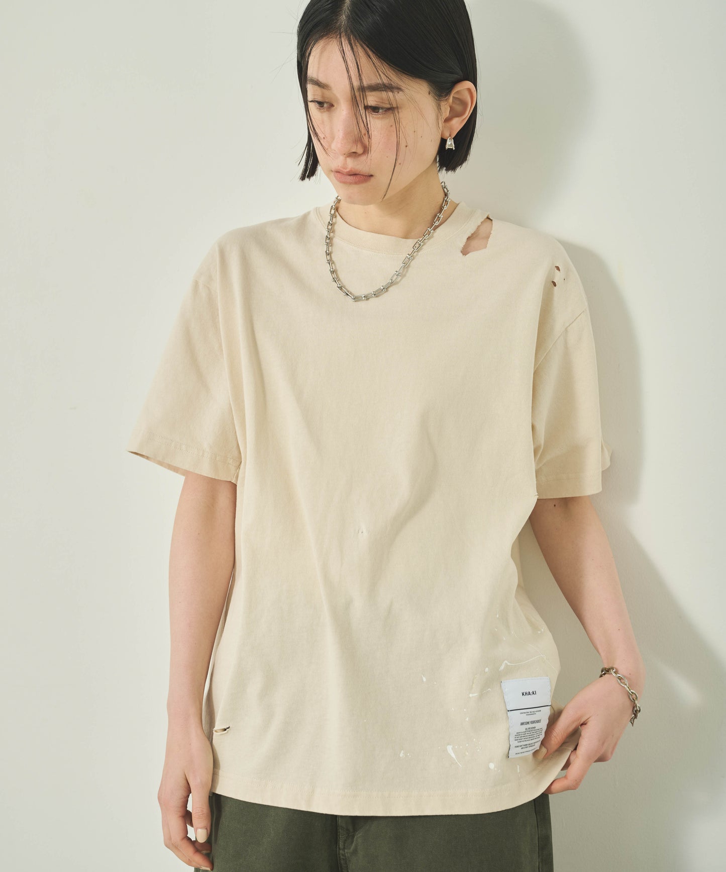 ダメージアンドペイントTEE / MIL25SCS3456