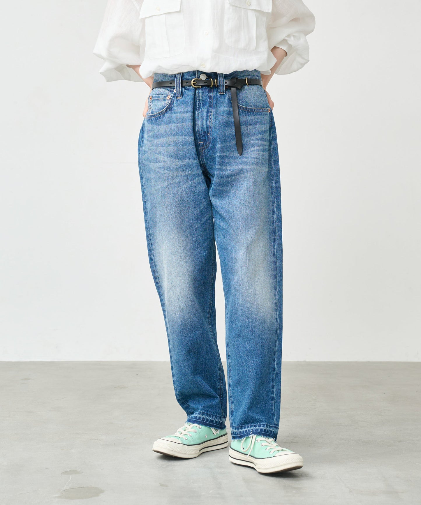 MIDRISE TAPERD DENIM / MIL26HPT3246