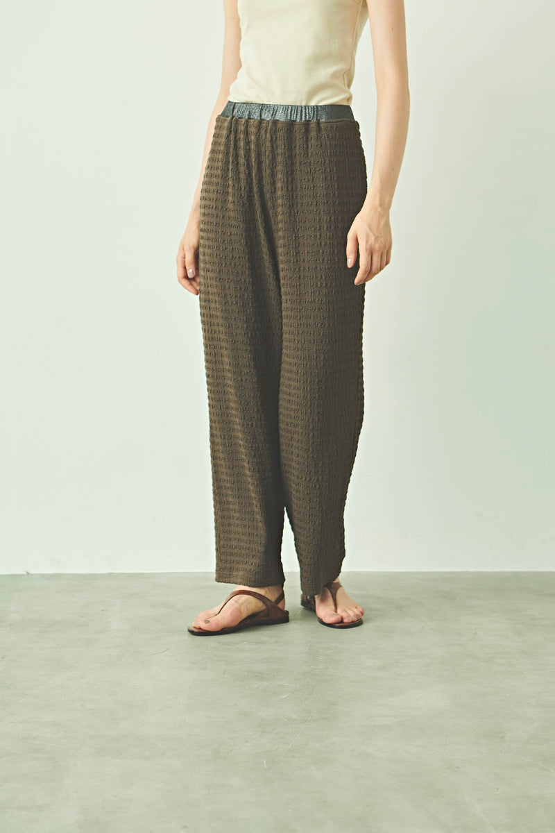 Coming soon...<br>WAVY JERSEY EASY PANTS / MIL24HPT3122