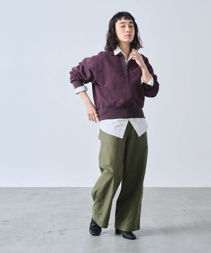 HALF ZIP SWEAT SHIRTS/ MIL25FCS3466