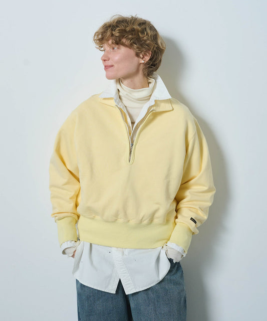 HALF ZIP SWEAT SHIRTS/ MIL25FCS3466