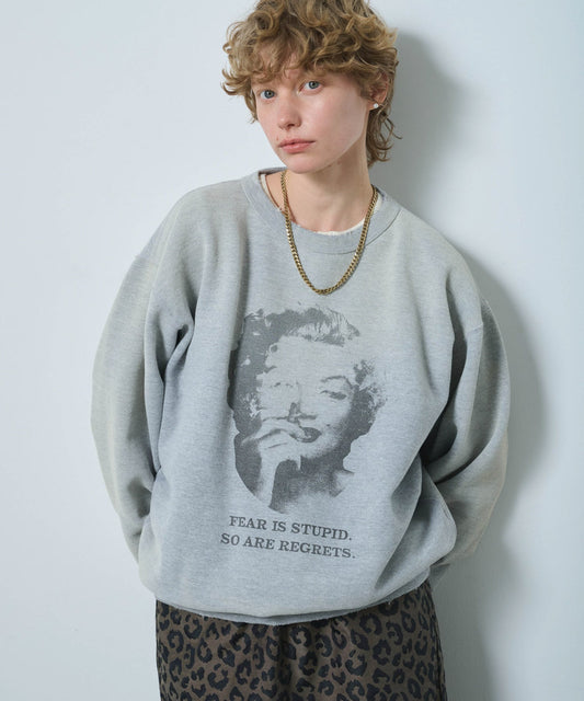 DAMAGE SWEAT SHIRT My MUSE/ MIL25FCS3470