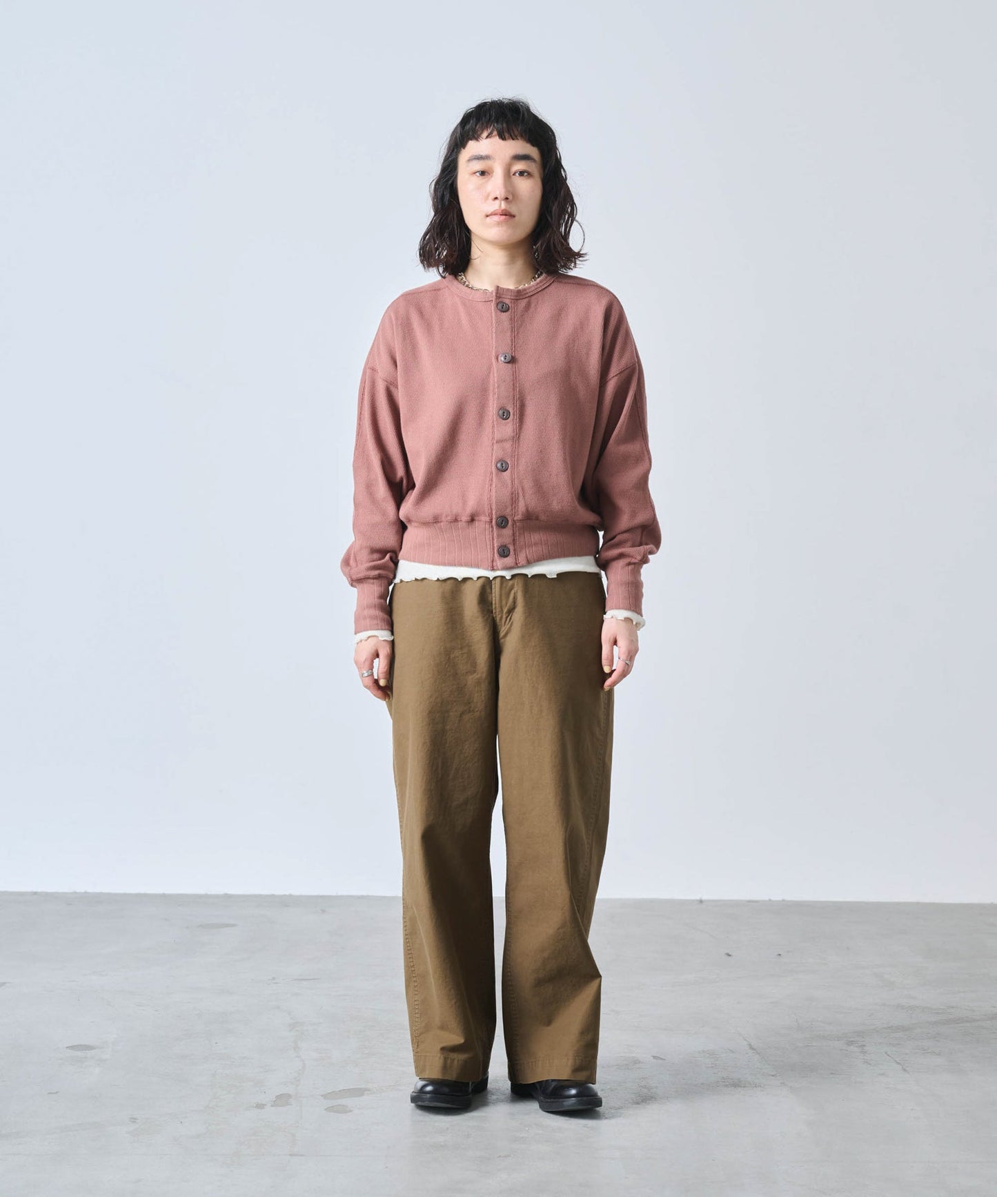 HONEYCOMB CARDIGAN / MIL25FCS3472