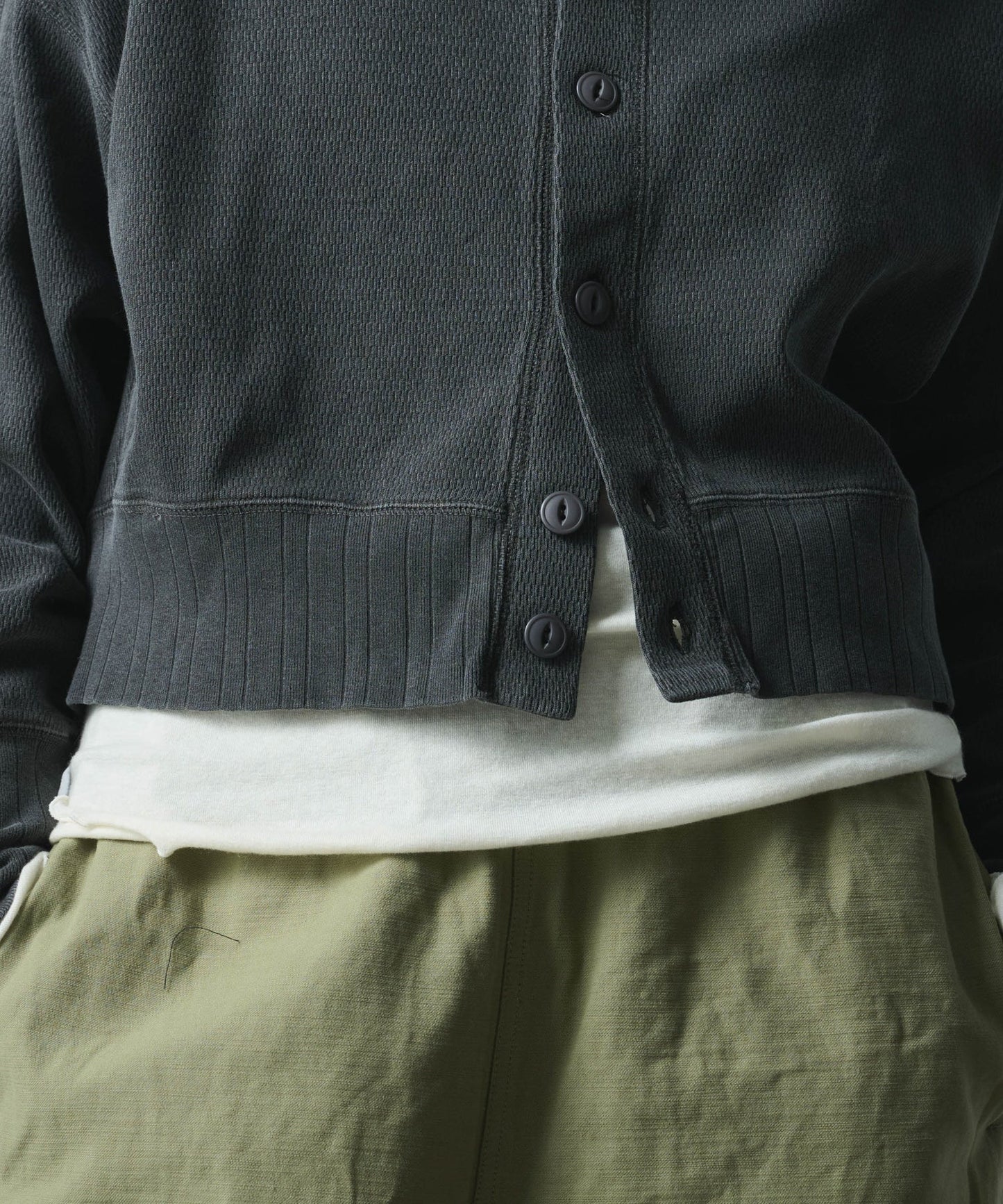 HONEYCOMB CARDIGAN / MIL25FCS3472
