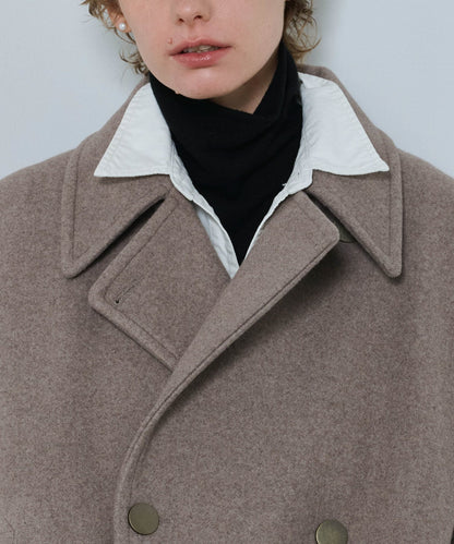 COCOON PEA-COAT  / MIL25FJK3243