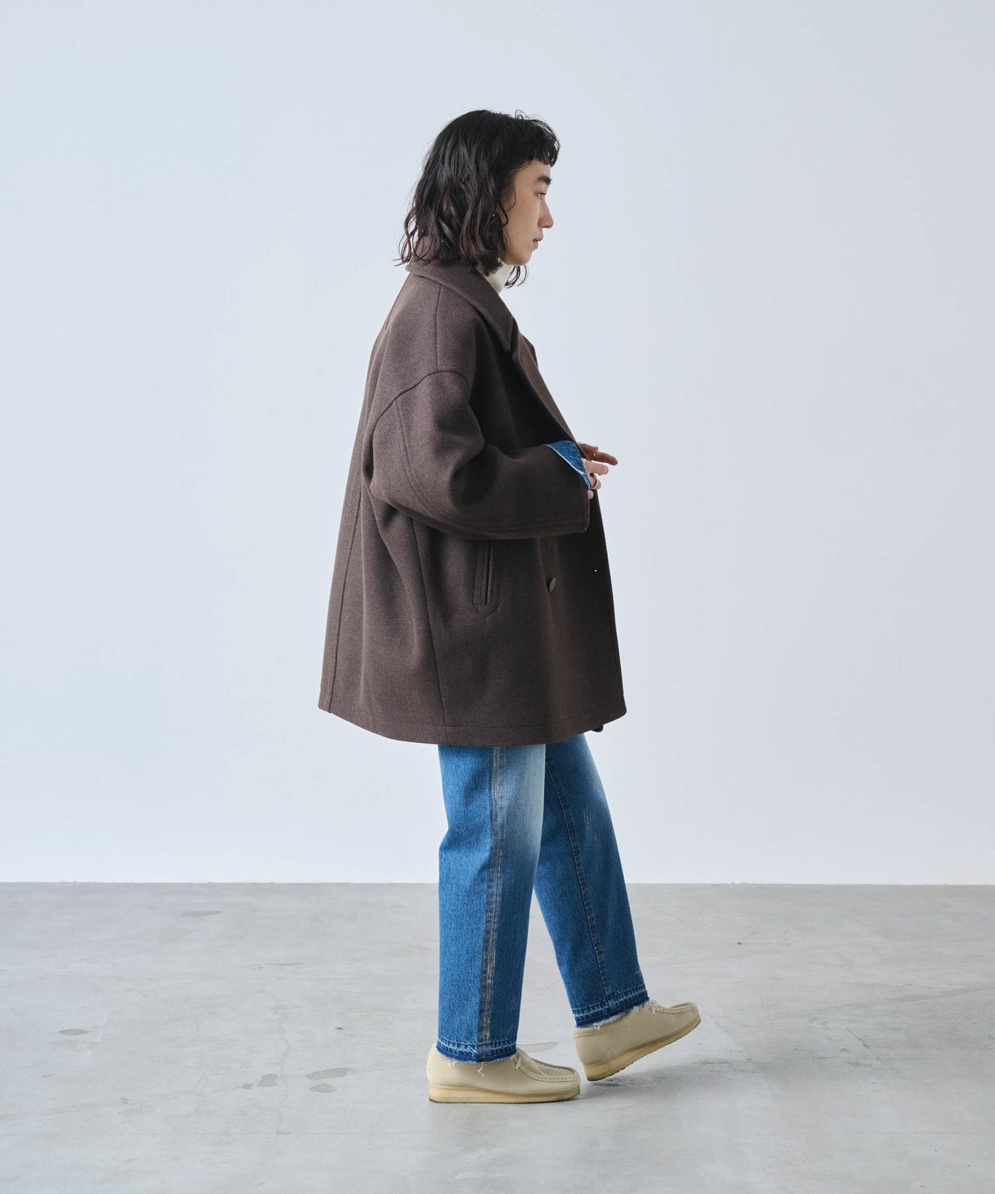 COCOON PEA-COAT  / MIL25FJK3243