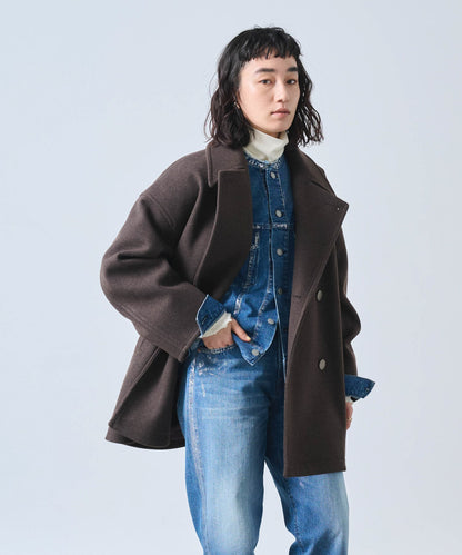 COCOON PEA-COAT  / MIL25FJK3243