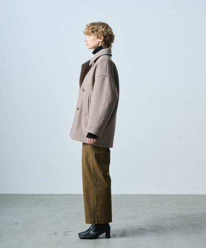 COCOON PEA-COAT  / MIL25FJK3243