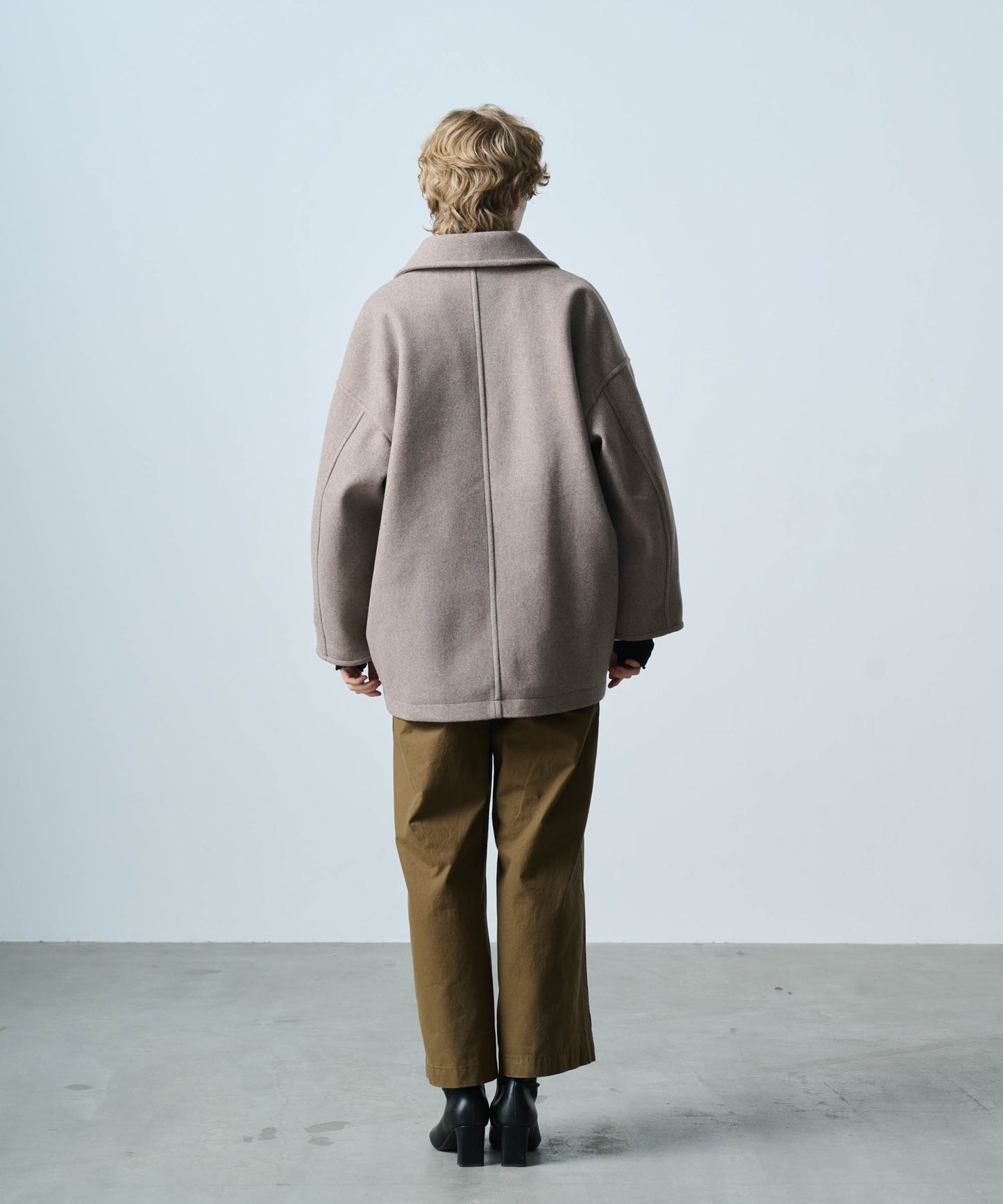 COCOON PEA-COAT  / MIL25FJK3243