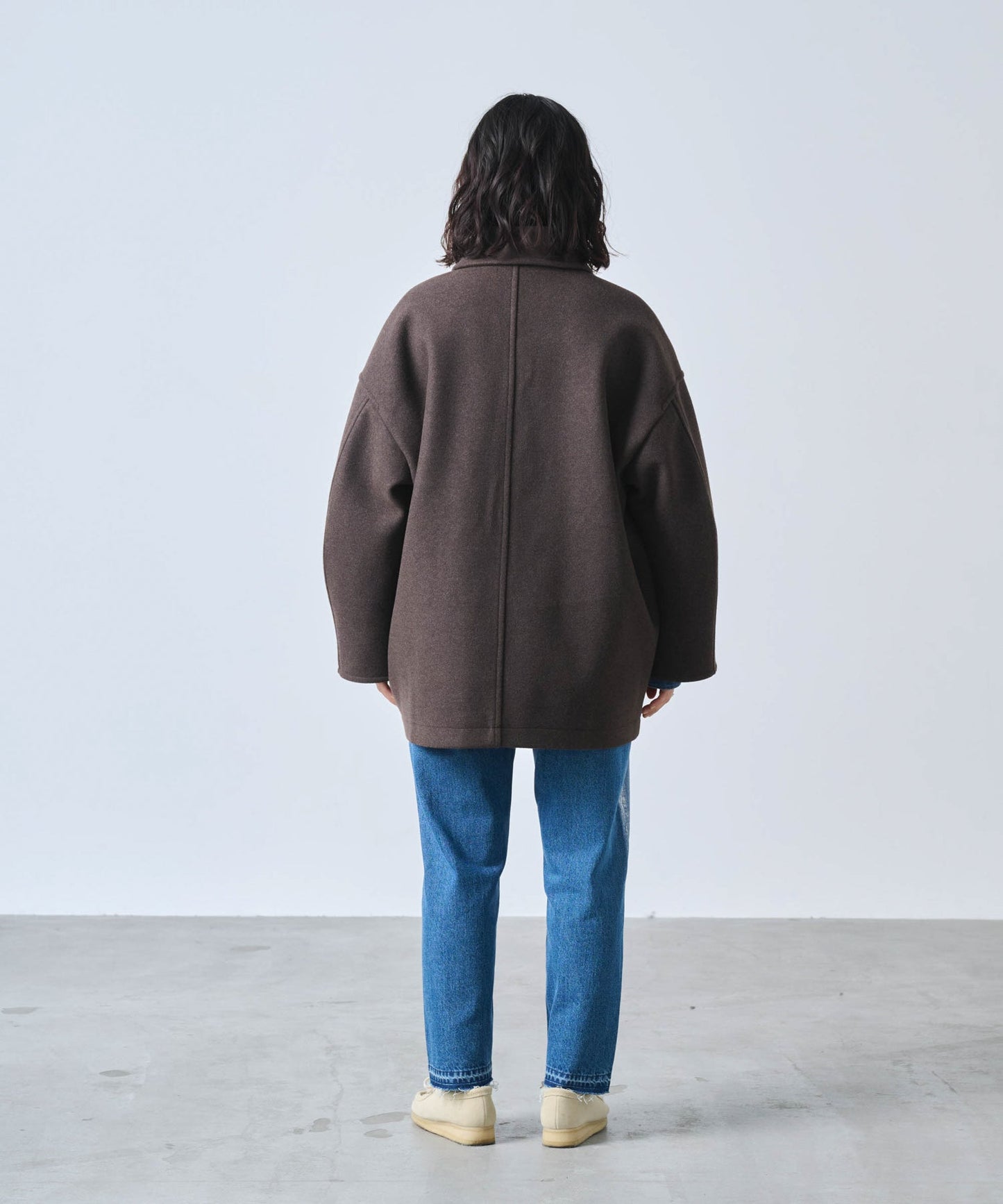 COCOON PEA-COAT  / MIL25FJK3243