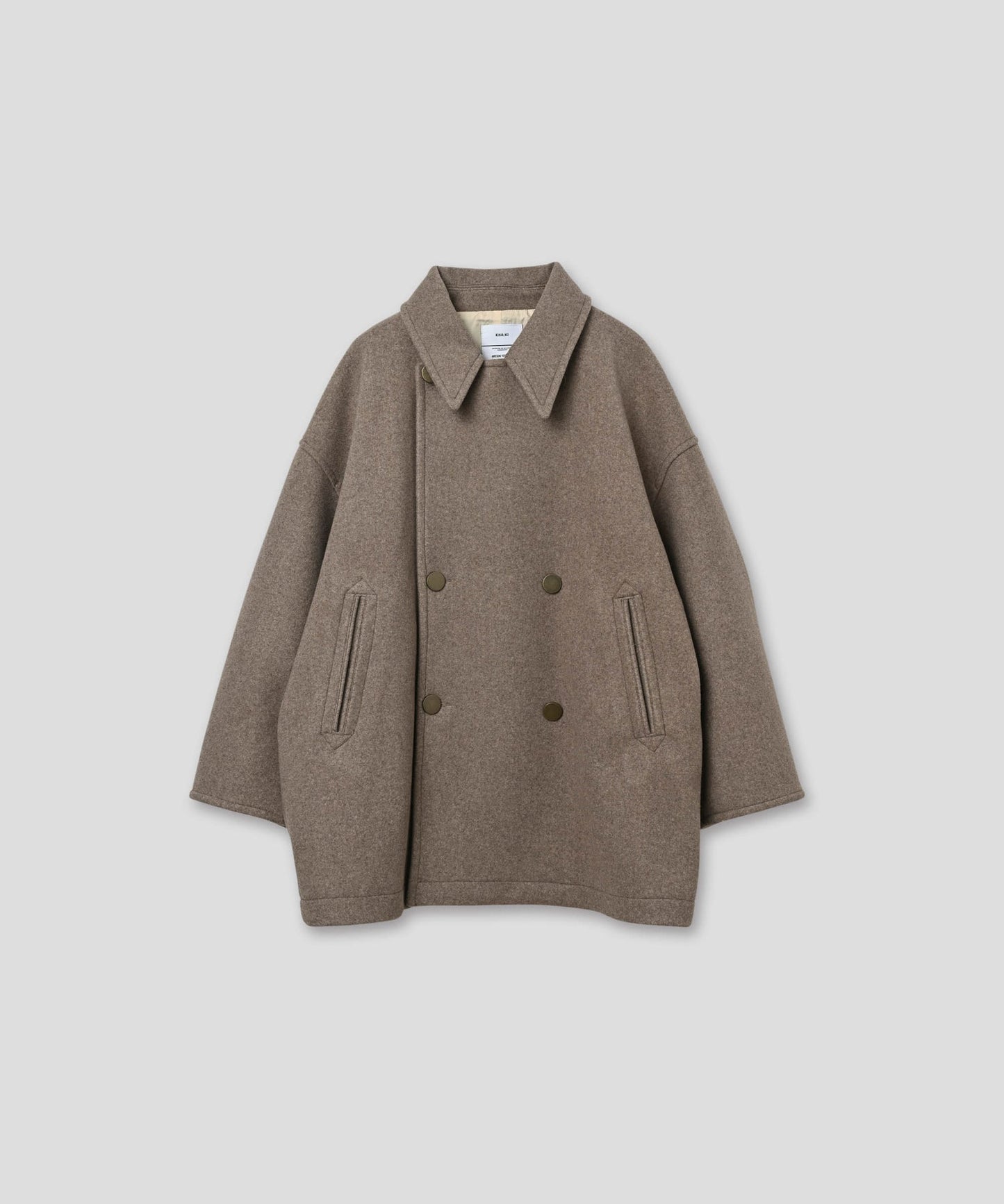 COCOON PEA-COAT  / MIL25FJK3243