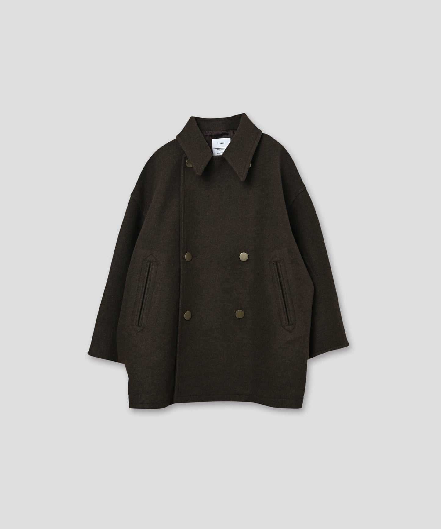 COCOON PEA-COAT  / MIL25FJK3243