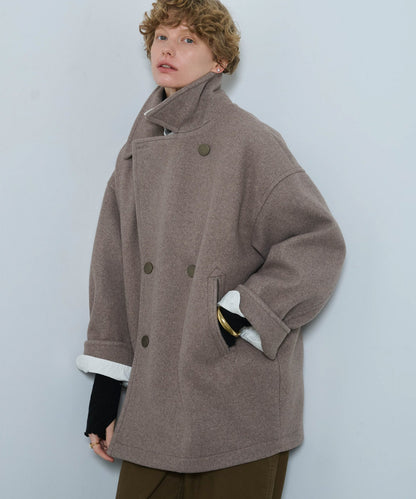 COCOON PEA-COAT  / MIL25FJK3243
