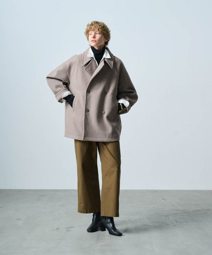 COCOON PEA-COAT  / MIL25FJK3243