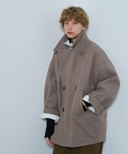 COCOON PEA-COAT  / MIL25FJK3243