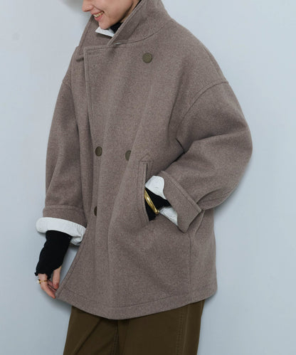 COCOON PEA-COAT  / MIL25FJK3243