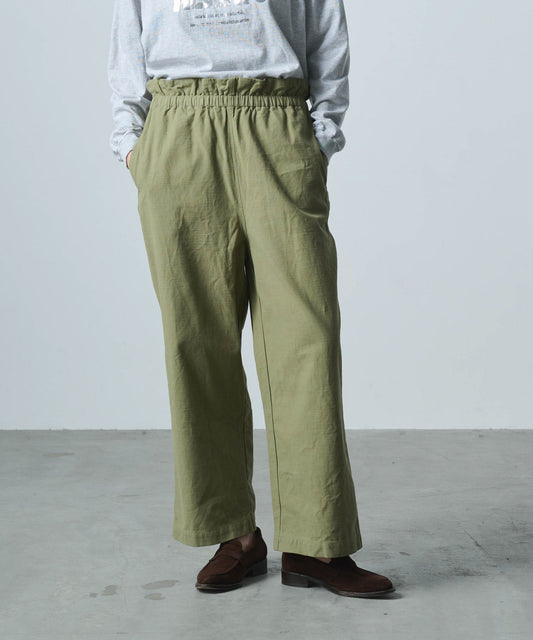 WIDE STRAIGHT EASY PANTS/ MIL25FPT3241