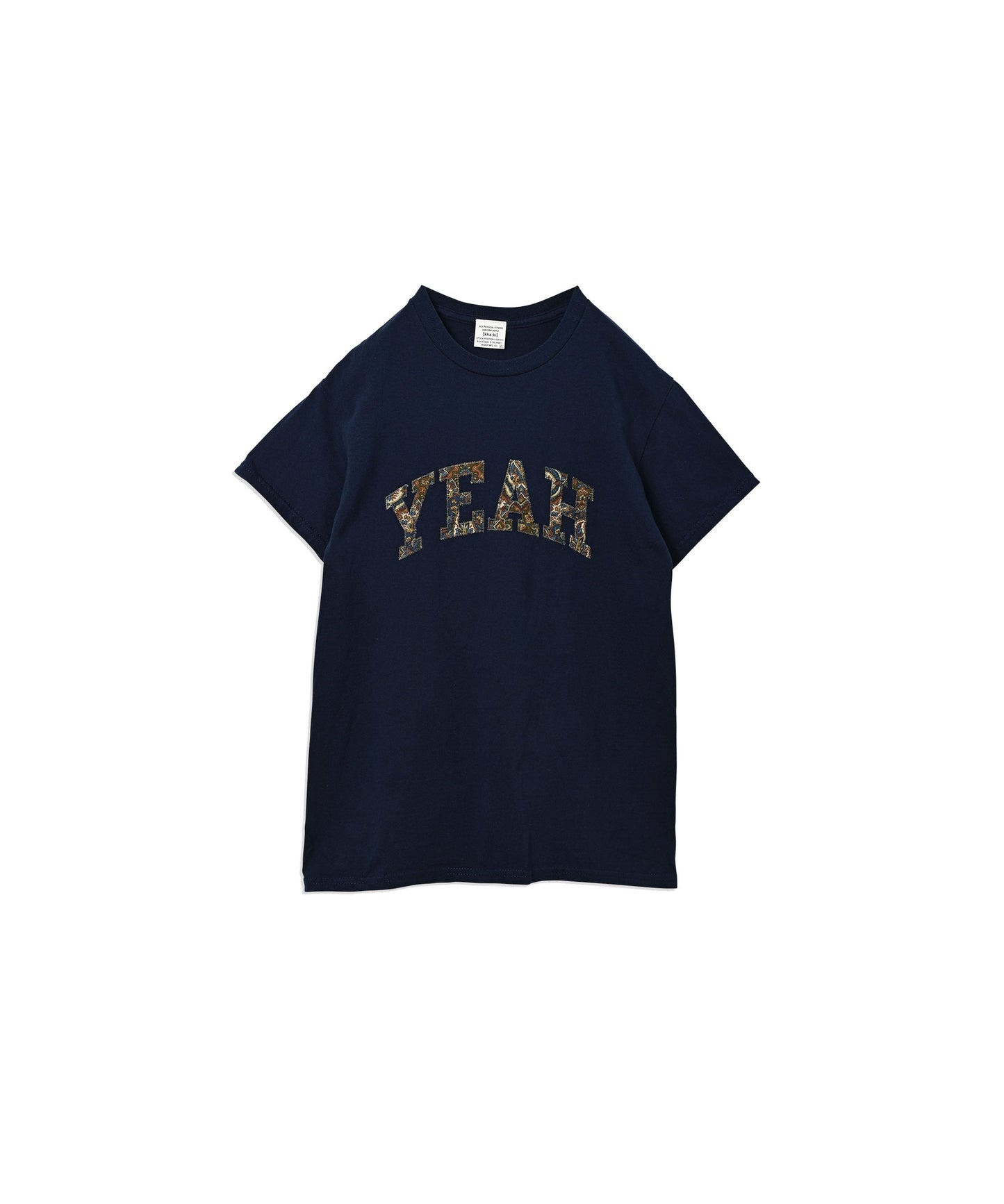 エンブロイダリーTEE "YEAH" / MIL25HCS3439