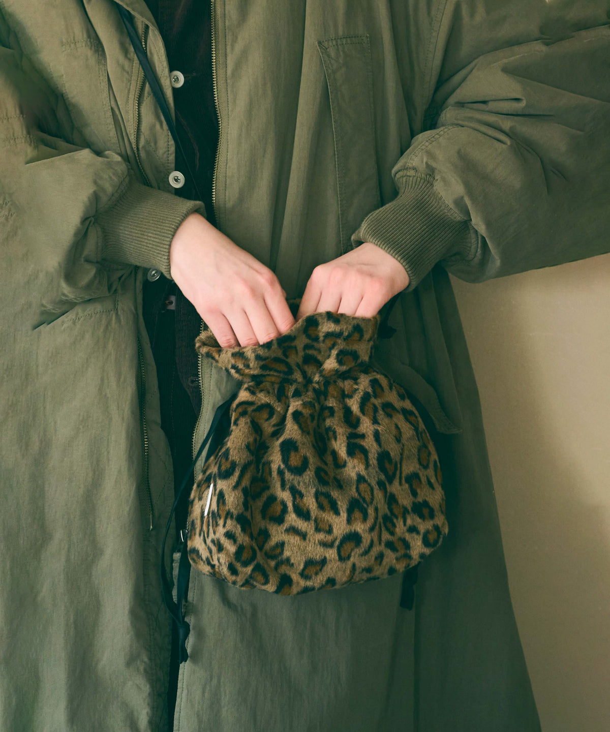 LEOPARD CONVERTIBLE BAG / MIL26FBG3051