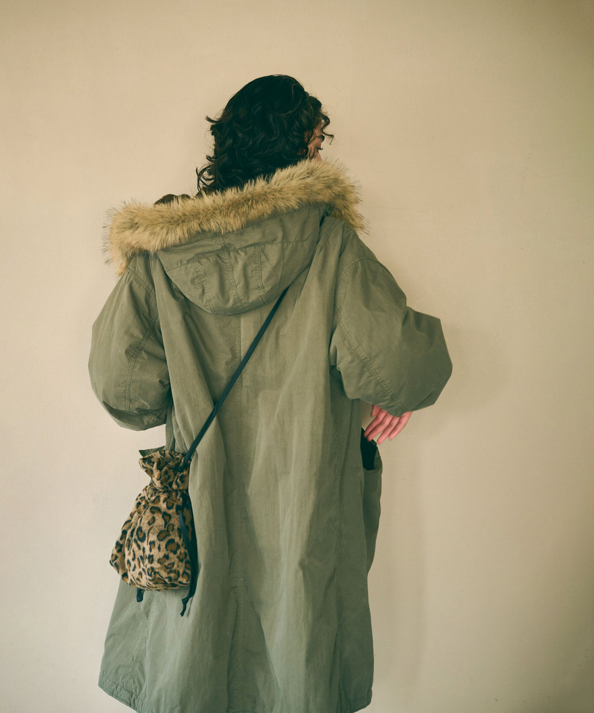 LEOPARD CONVERTIBLE BAG / MIL26FBG3051