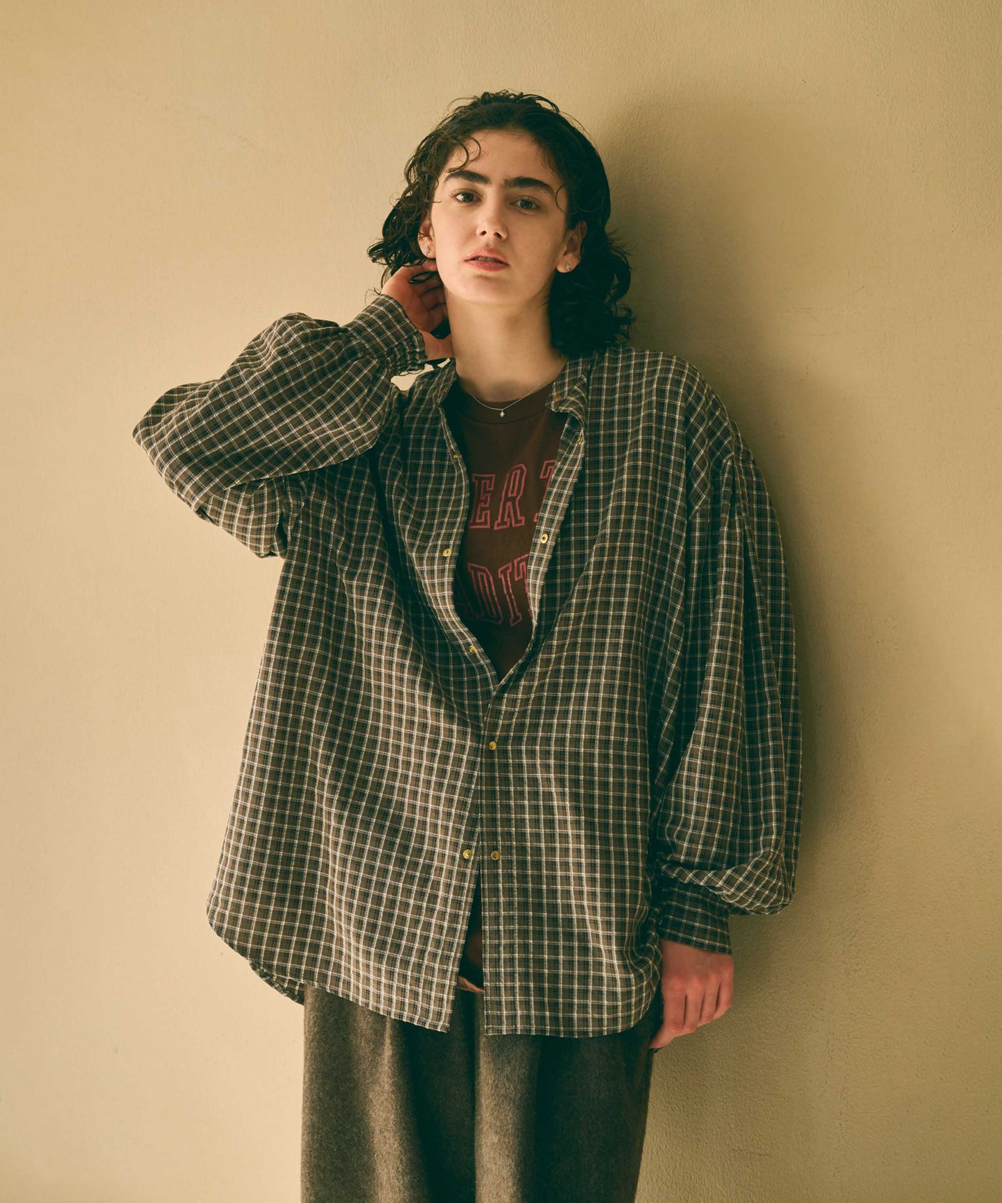 GOLD DOT SHIRT / MIL26FBL3165
