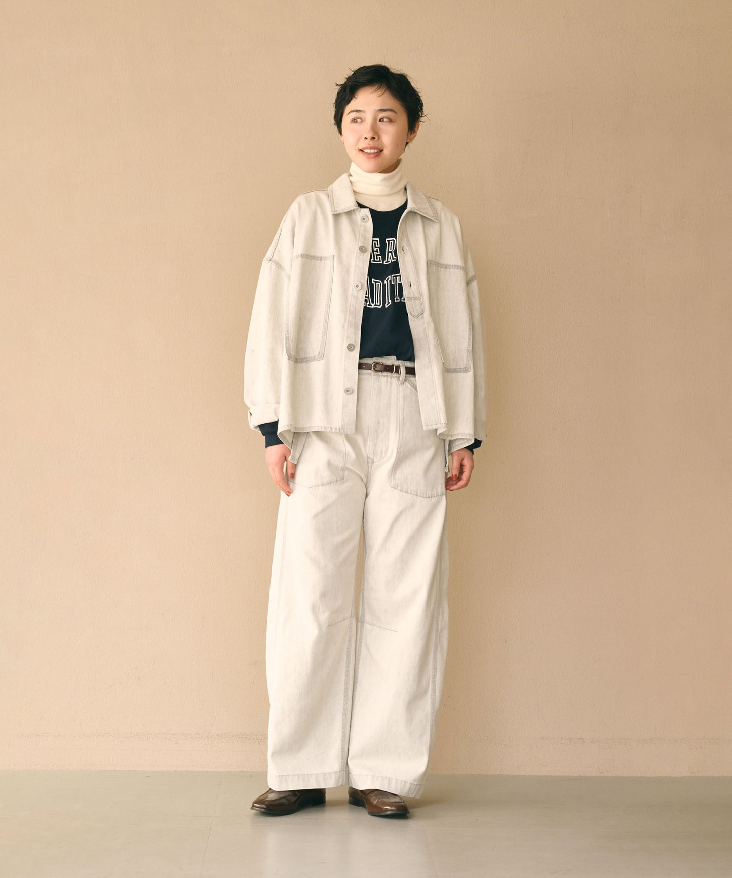 TYPE-35 DENIM SHIRT / MIL26FBL3166