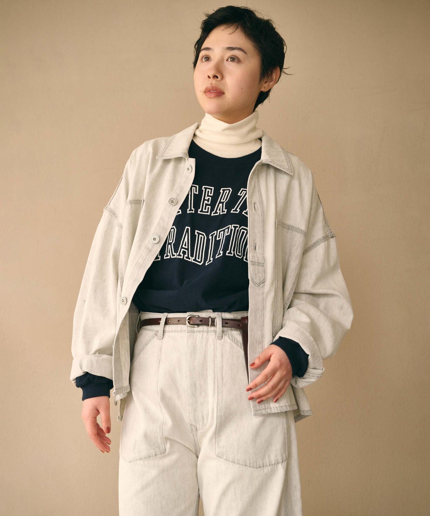 TYPE-35 DENIM SHIRT / MIL26FBL3166