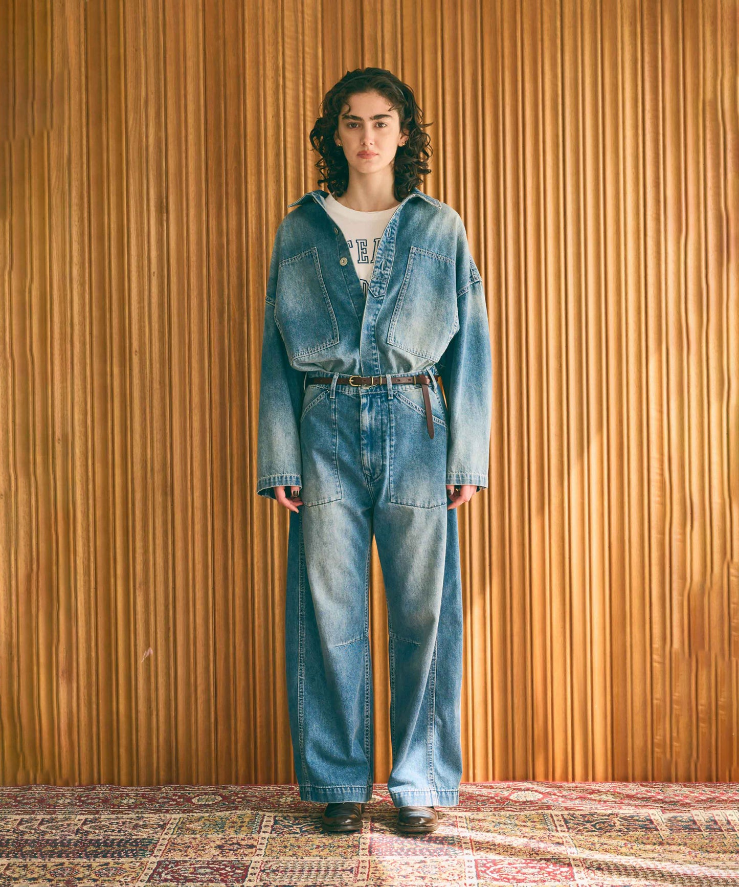 TYPE-35 DENIM SHIRT / MIL26FBL3166