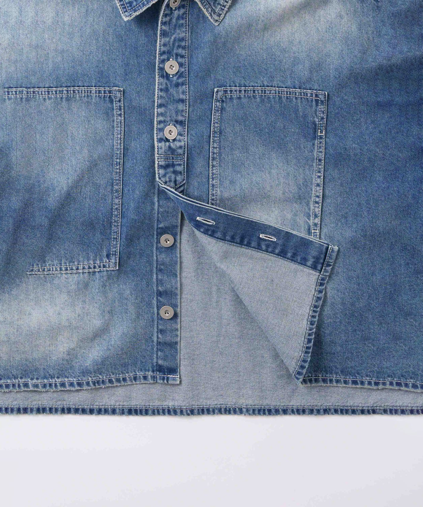 TYPE-35 DENIM SHIRT / MIL26FBL3166