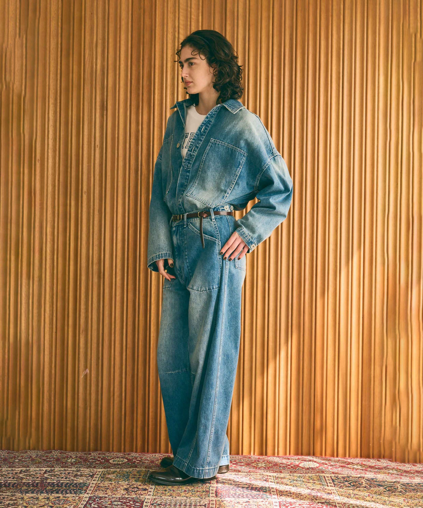 TYPE-35 DENIM SHIRT / MIL26FBL3166