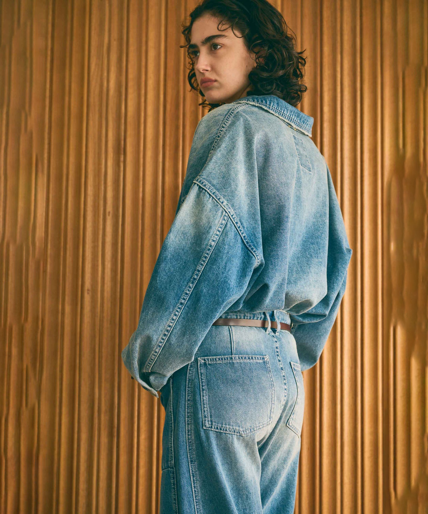 TYPE-35 DENIM SHIRT / MIL26FBL3166
