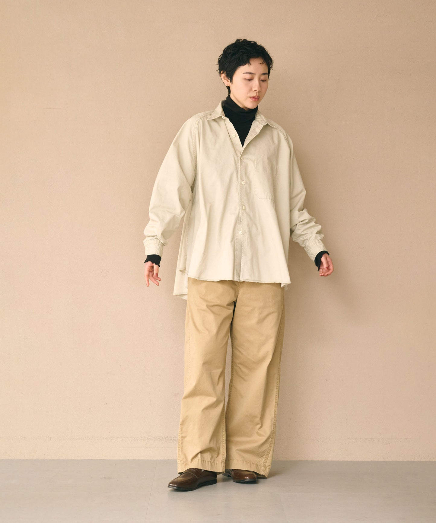 TENT LINE FATIGUE SHIRT / MIL26FBL3167